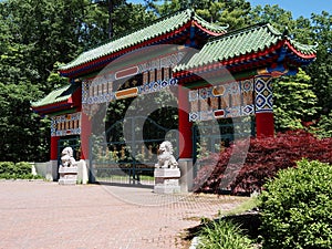 Entrance to Mahayana Buddhist Temple