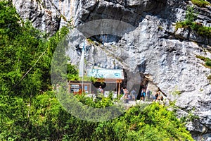 Entrance to the Mammut Cave, Austria
