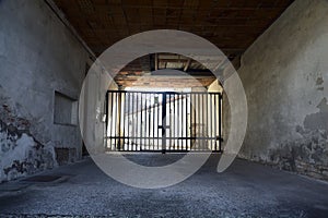 Entrance to a mansion