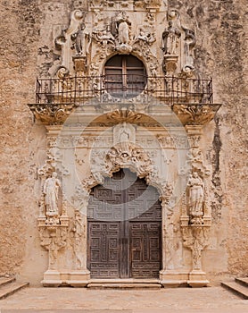 Entrance to Mission San Jose in San Antonio, TX photo