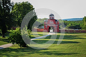 Entrance to the monastery Krusedol