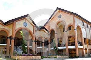 The entrance to the Monastery of São João in the city of Campos do Jordão