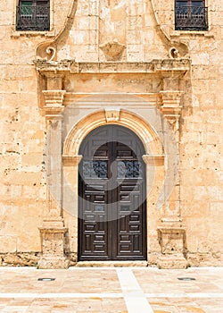 Entrance to Monastery Virgin Del Saliente photo