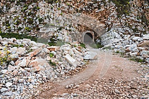 Entrance to the Mountain Tunnel near Petrovac