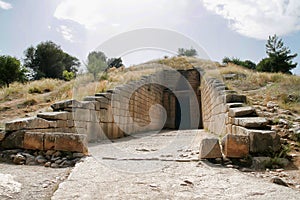 Entrance to Mycenae, Greece