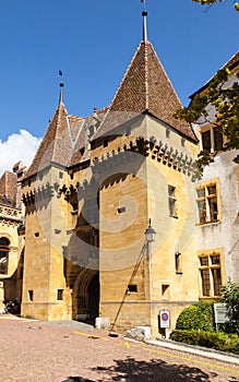 The Neuchatel castle, dated back to 12th century, is a Swiss heritage site of national significance.