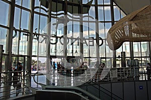 Entrance to the Oceanografic in Valencia