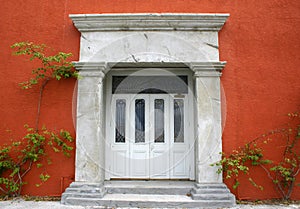 Entrance to old building