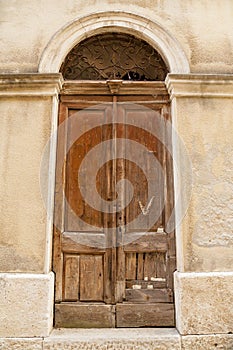 The entrance to the old house.