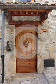 Entrance to old house