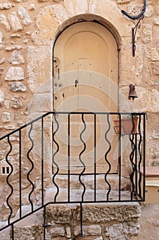 Entrance to old house