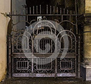 Entrance to the Old Jewish Cemetery in Prague.