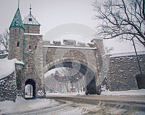 Entrance to old quebec city