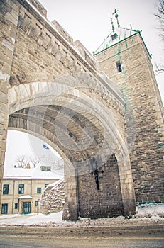 Entrance to old quebec city