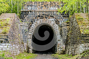 Entrance to the old tunnel
