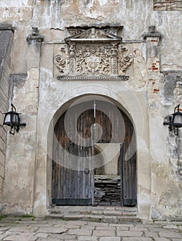 Entrance to the Olesko Castle