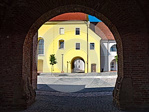 Entrance to Oradea fortress