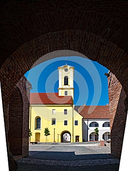 Entrance to Oradea fortress photo