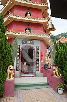 Entrance to a pagoda