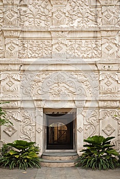 Entrance to palace in solo indonesia