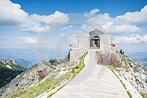 Entrance to Petar II Petrovic-Njegos Mausoleum