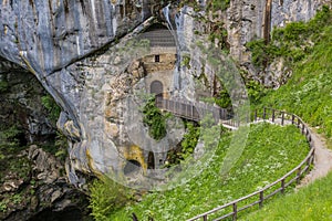 Entrance to Predjama cave, Sloven