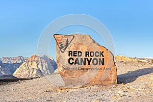 Entrance to Red Rock Canyon