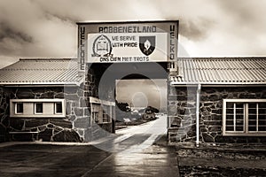 Entrance to Robben Island Prison