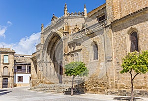 Entrance to the San Pablo church in Ubeda