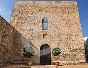 Entrance to Santa Maria Church Mojacar