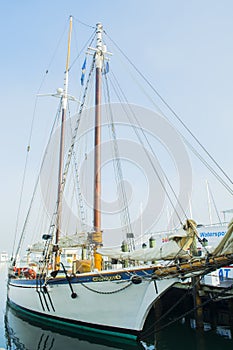 Entrance to Schooner