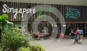 Entrance to Singapore Zoo