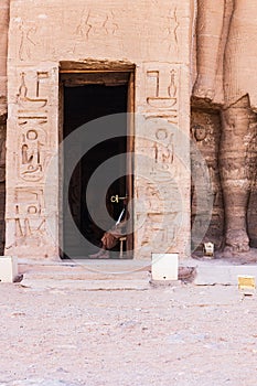 Entrance to the Small Temple of Ramesses II