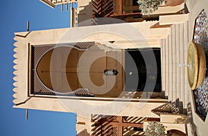 Entrance to souk in Dubai