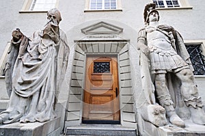 Entrance to St. Gallen chapel photo