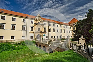 Entrance to Stupava manor house