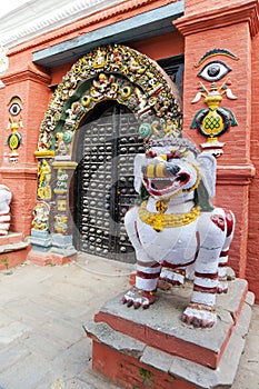 Entrance to Sundari Chowk, Kathmandu, Nepal