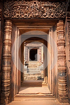 Entrance to the temple, Angkor, Cambodia