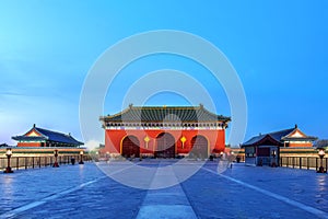 Entrance to Temple of Heaven, Beijing, China