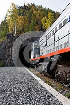 Entrance to the tunnel