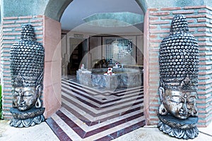 Entrance to Turkish Hamam