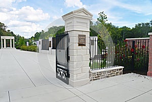 Entrance to the Turning Point Suffragist Memorial