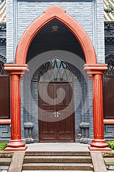 Entrance to an Upscale Residence on Hong Kong Island