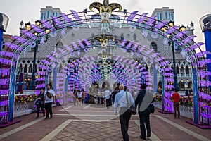 The entrance to The Venetian resort