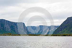 Entrance to Western Brook Pond Gros Morne National Park, Newfoundland