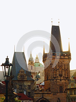 Entrance towers of Charles Bridge