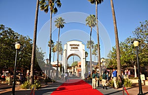 Entrance of Universal Studios Hollywood