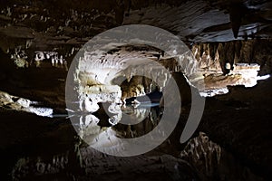 The entrance of Waipu Cave, New Zealand