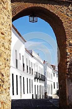 Entrance of Zafra ancient walls, Extremadura