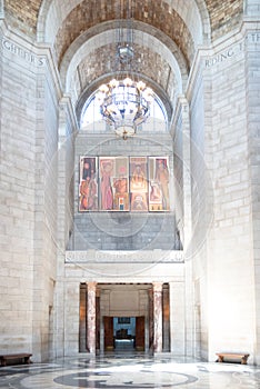 Entranceway to the Nebraska State Legislature Chamber